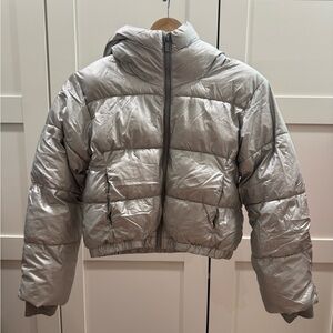 All in Motion Metallic Gray Kids Puffer Jacket